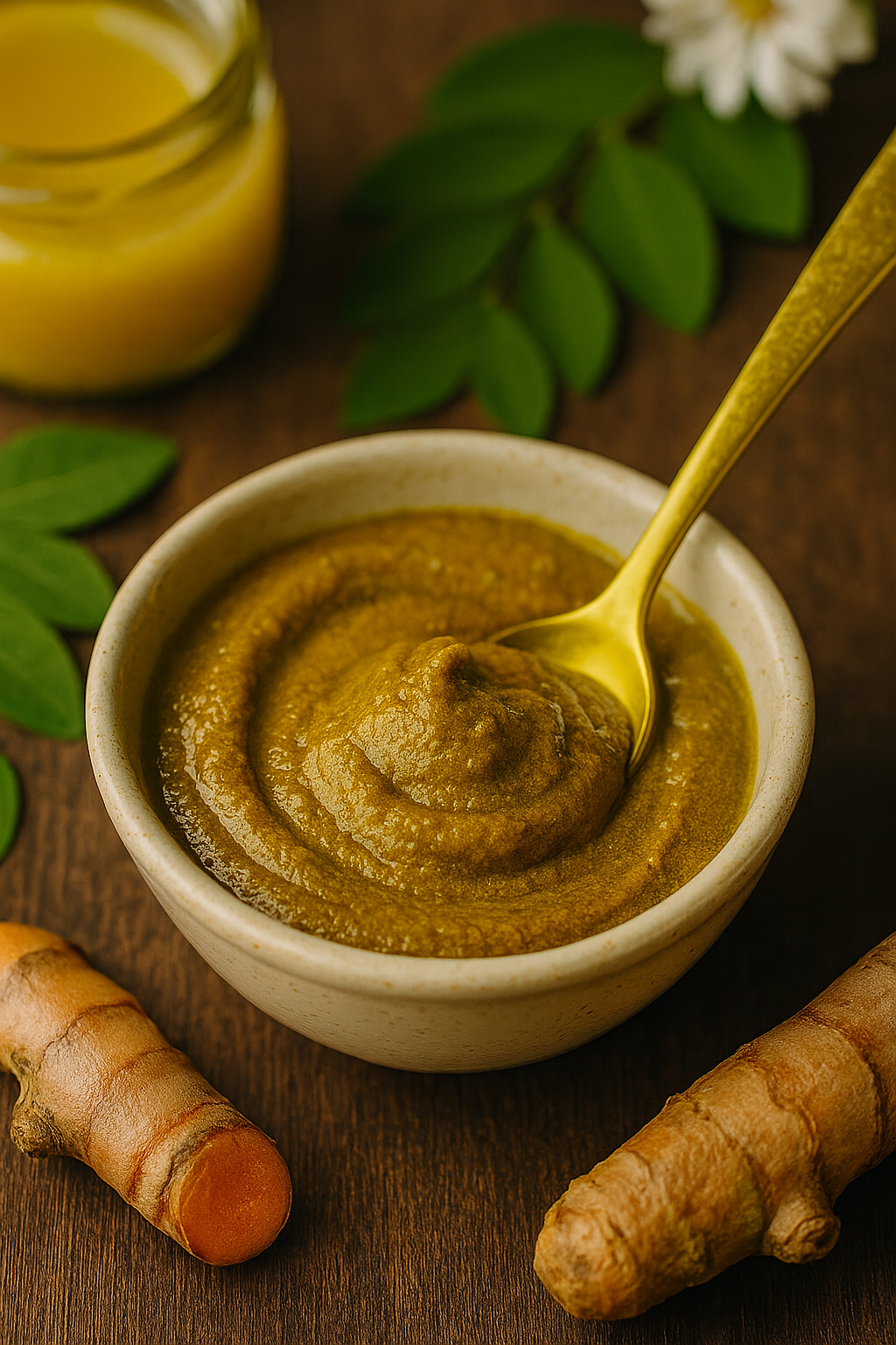 Pâte dorée Ashwa-Moringa