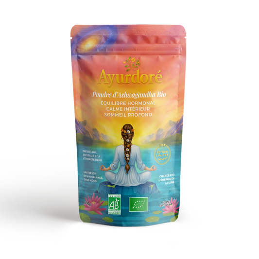 Poudre d'ashwagandha biologique